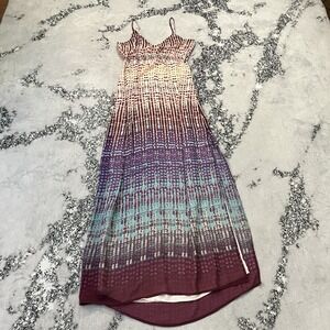 the ariana square neck asymmetrical ruffle hem dress The Ariana Square-Neck Asymmetrical Ruffle-Hem Dress size Medium NWOT